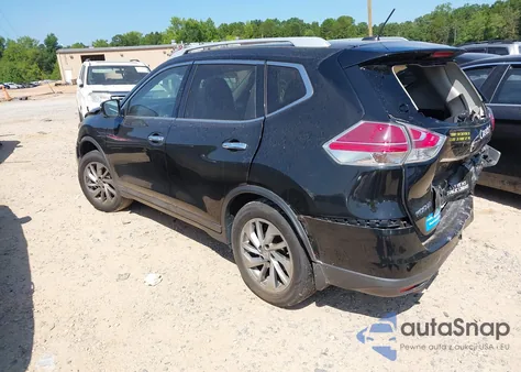 2014 Nissan Rogue Sl z USA, uszkodzony, nr VIN 5N1AT2MV7EC788869